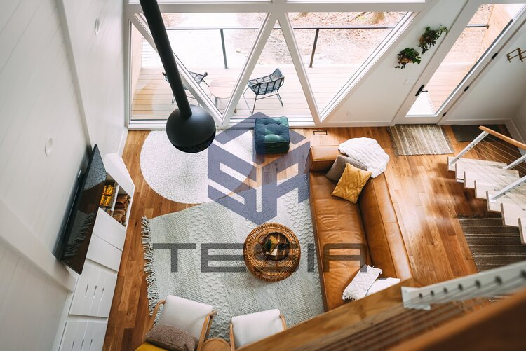 Triangular Modular Prefab House Architecture Modern Apartment Tiny House