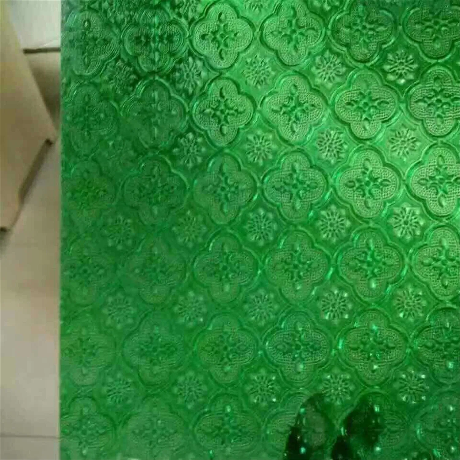4mm Tinted Patterned Glass Color Glass Patterned Glass