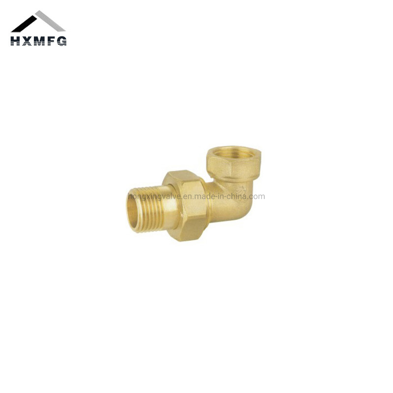 Female Regular Brass Matel Sealed Thread Fitting Angle Tap Union