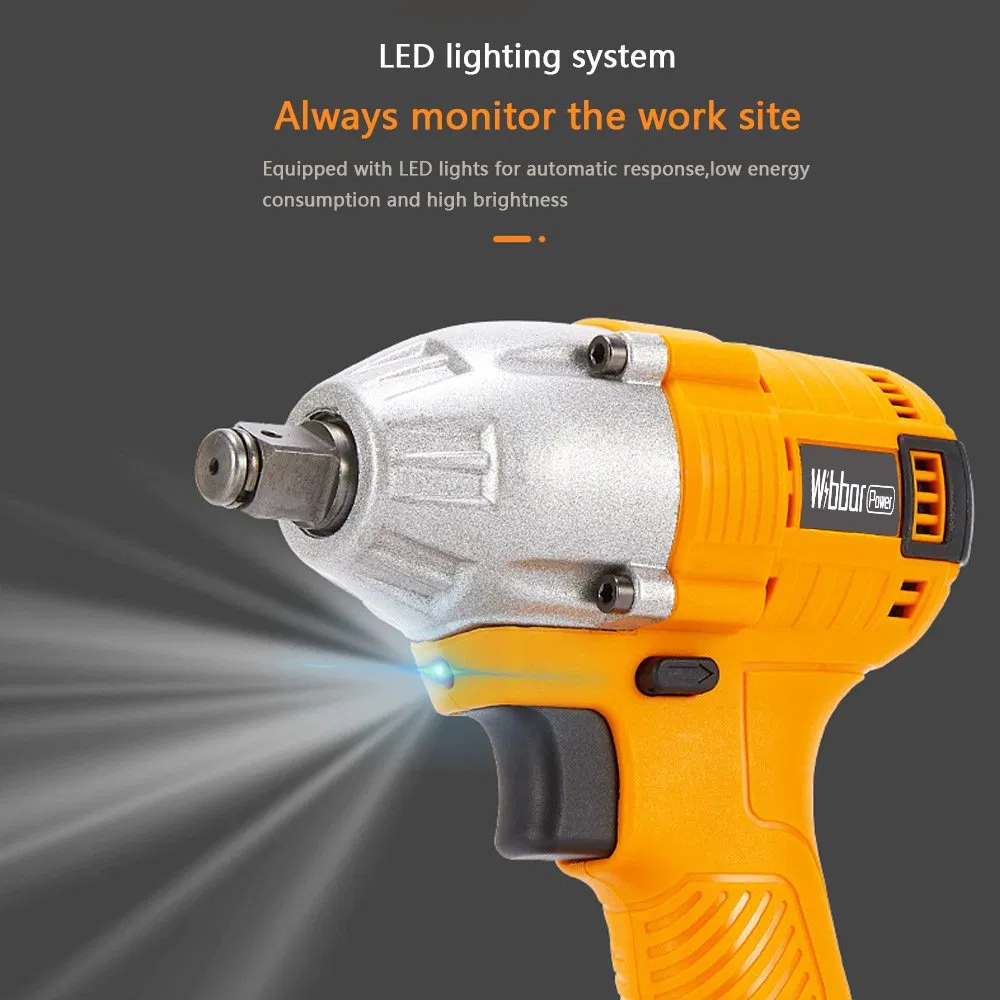 Беспроводной гайковерт Beixuan 21В с двумя аккумуляторами