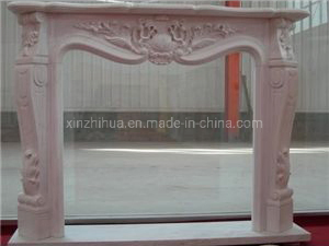 Agate Red Marble Fireplace White Marble Fireplace