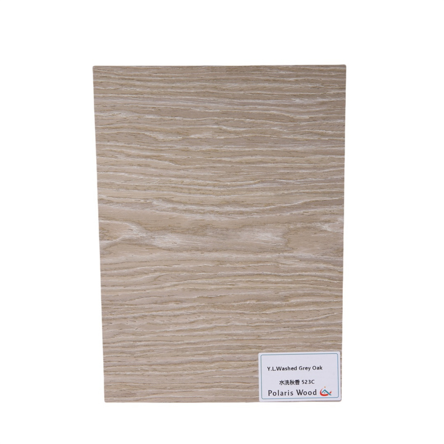 Brown Mountain Pattern Decoration Reconstituted Wood Veneer