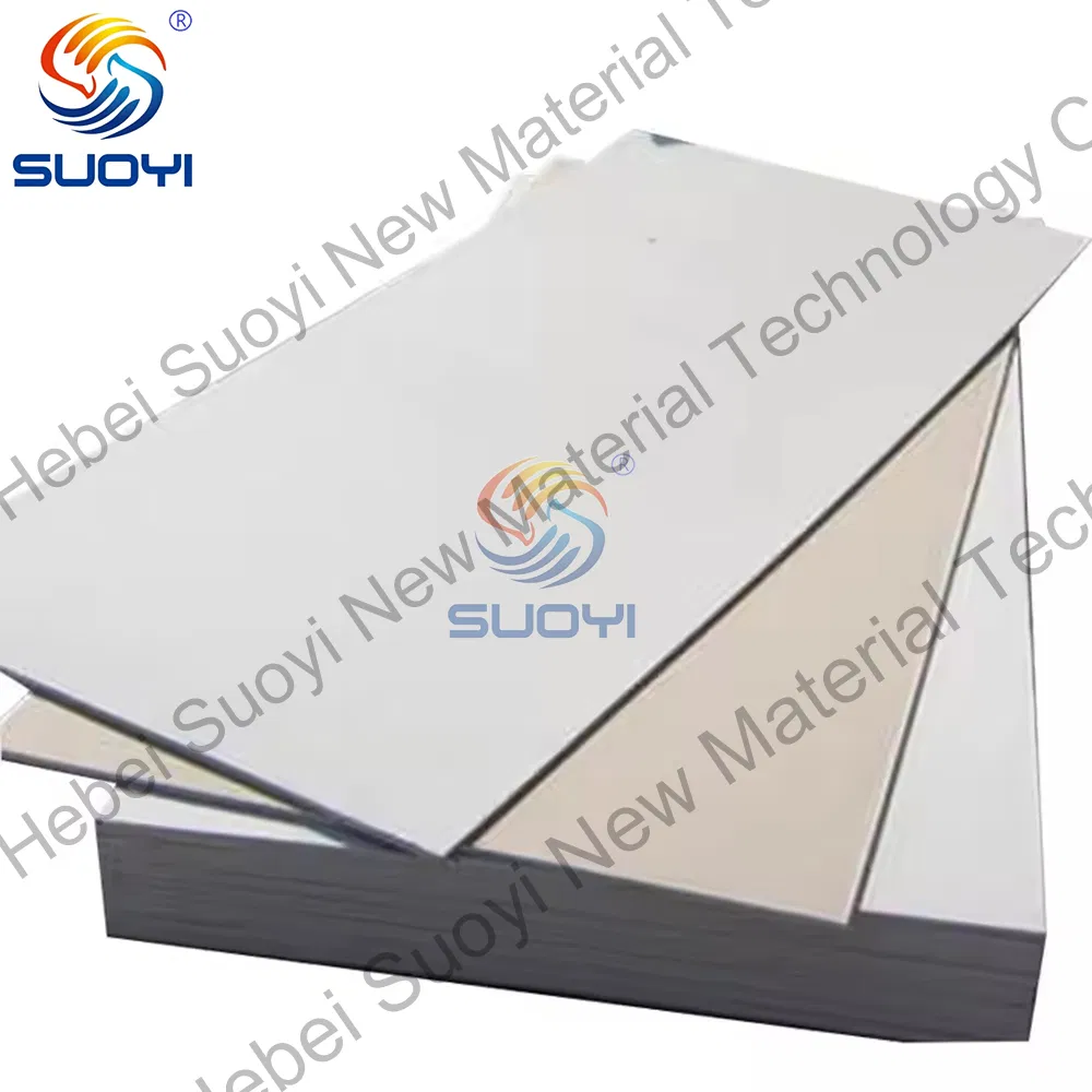 Suoyi Gypsum Board False Ceiling PVC Gypsum Ceiling Tiles Ceiling Drywall Suspended Ceiling