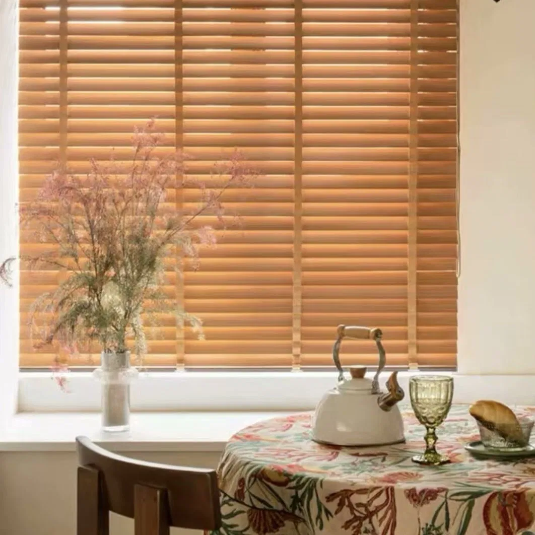 Wooden Window Blind Curtain Home Office Coffee Use Wooden Venetian Blind