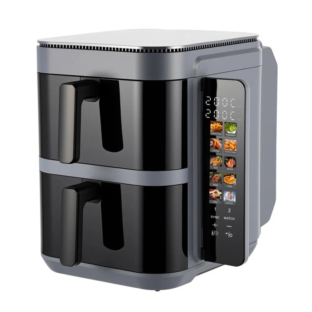 High Compatibility 11L Customization Double-Stack Healthy Cooking Air Fryer for Holiday Gathering