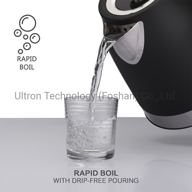 Stainless Steel Kettle and 4-Slice Toaster Set with Home Appliance