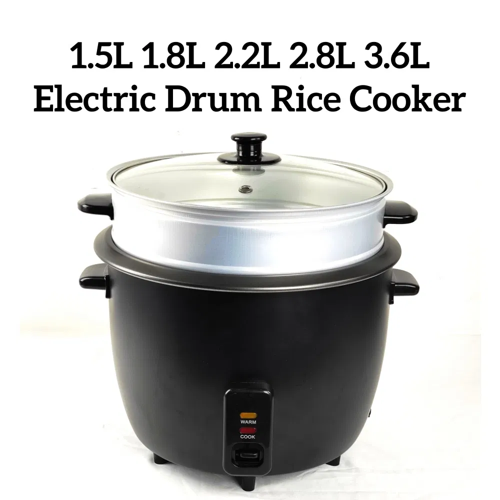 High Quality 3/5/7/10/15 Cup Multi Electric Drum Rice Cooker for Household Use