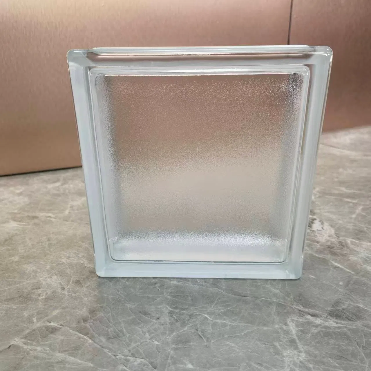 New Transparent Decorative 190*190*80mm Glass Block Crystal Glass Bricks Hollow Glass Block