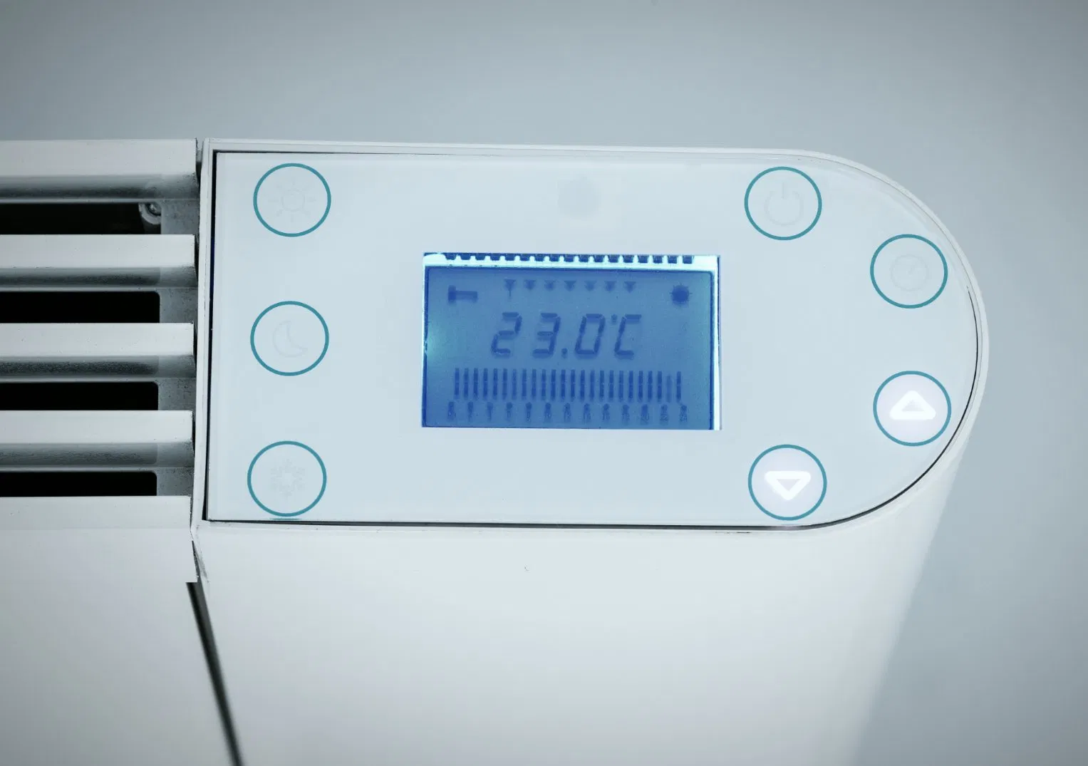 1500W Automatic Temperature Measurement Comfortable Aluminum Heater