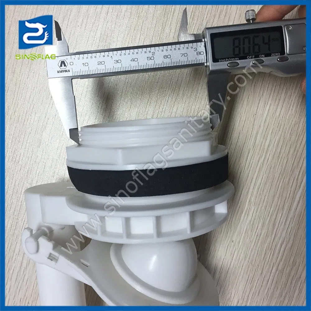 Manual Push Button 3 Inch Bathroom Toilet Flush Valve