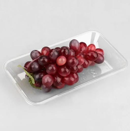 Black and Transparent Customized Food Packaging Pet Frozen Meat Plastic Tray