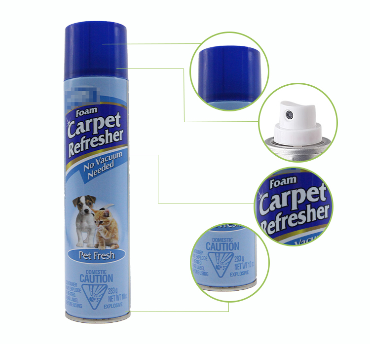 Factory Wholesale Home Use Multi Purpose Foam Carpet Cleaner