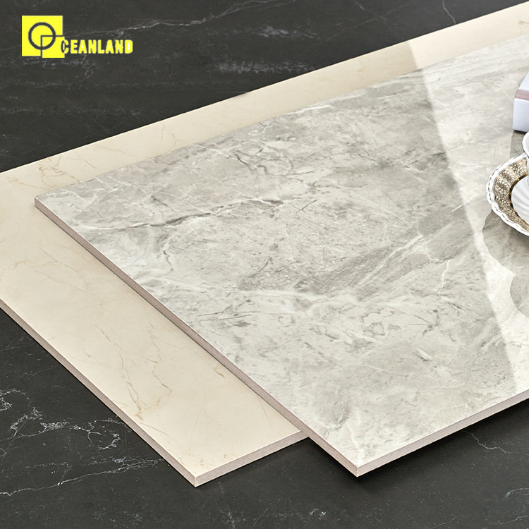 Acid-Resistant Manufacturer Polished Porcelain Marble Tiles Low Price Tiles