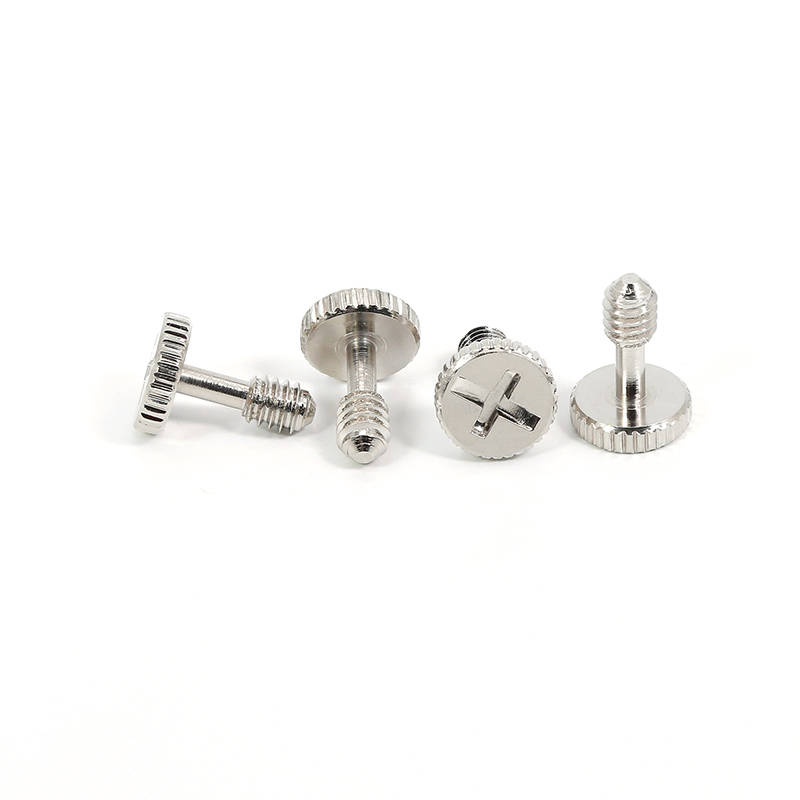 Custom Stainless Steel Half Thread Pan Phillip Head Captive Panel Screw Pan Head Slotted Captive Screw Rounded Head Captive Panel Screws