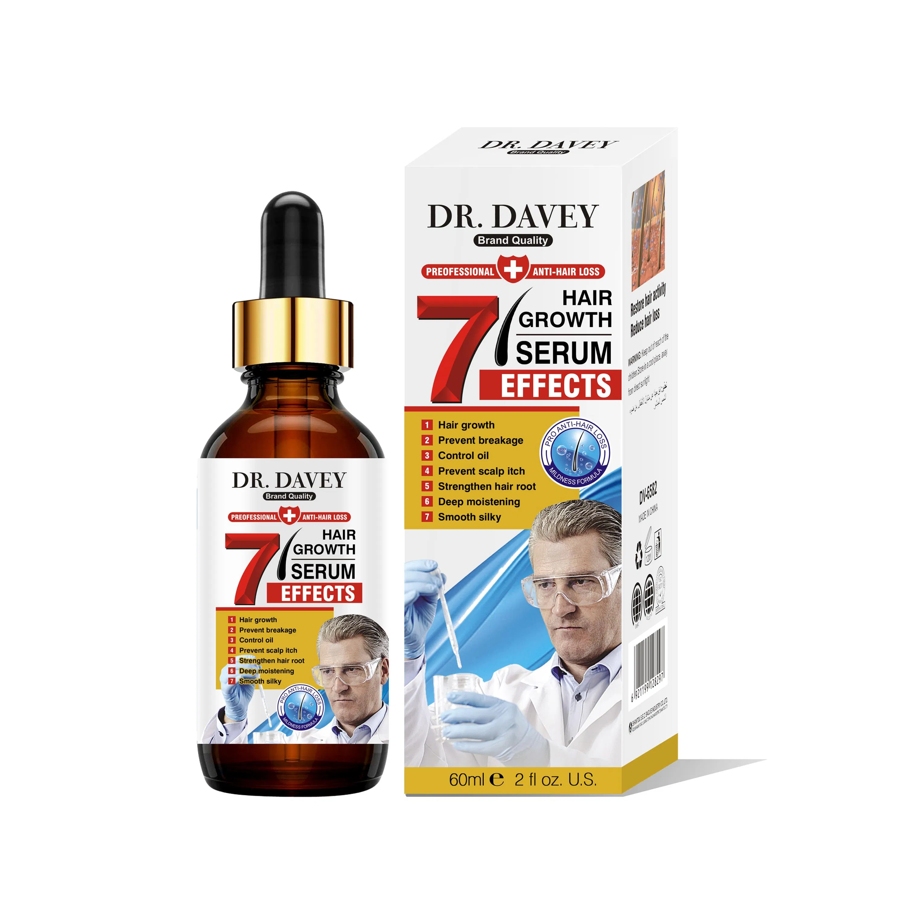 Dr. Davey Ginseng Healthy Serum Strengthen Hair Root Hair Growth Oil