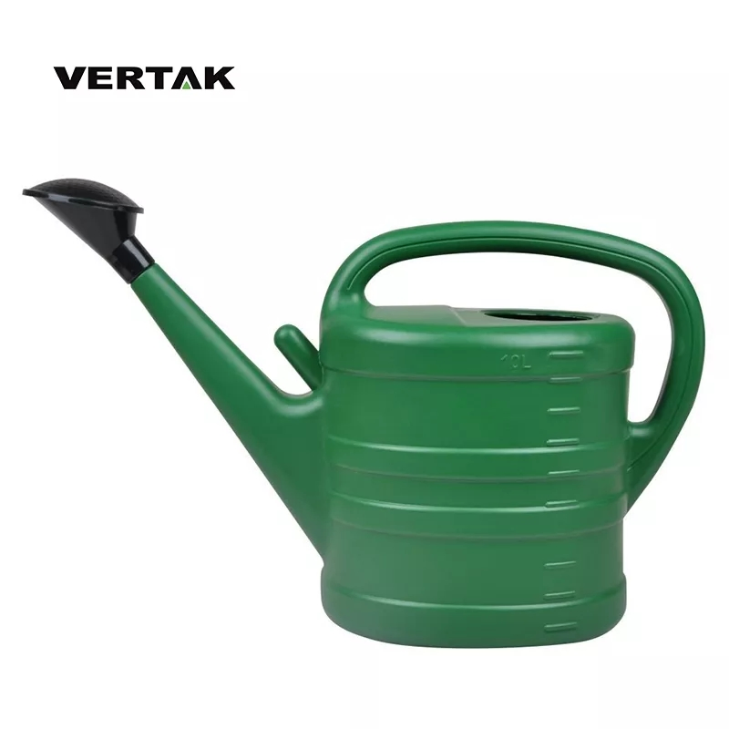 OEM ODM Large Capacity 10L Hand Ergonomic Detachable Watering Can Plastic Watering Pot Long Spout Sprinkler for Garden Spraying