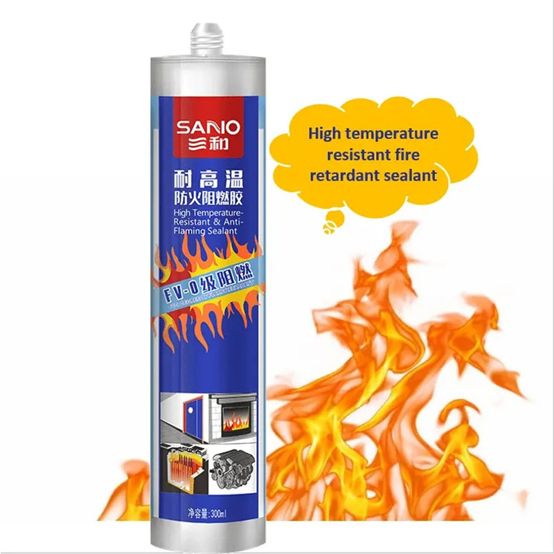 High-Temperature Fire Retardant Sealant Building Material Epoxy Resin Adhesive Silicone Sealant