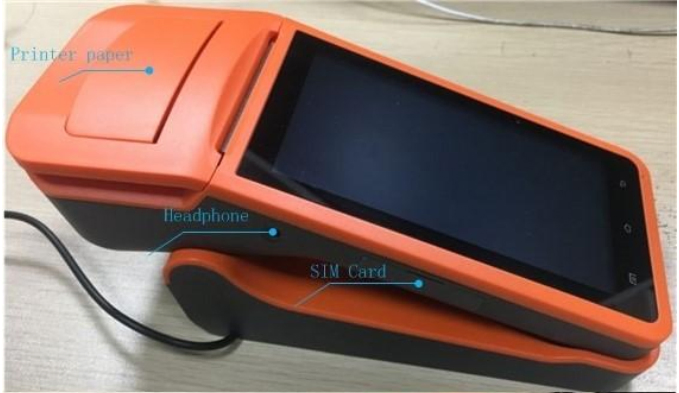Терминал POS 5 дюймов, Android 4.4, 960x640