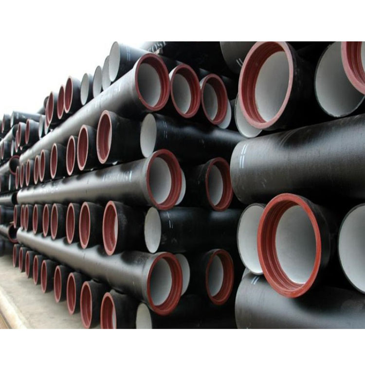 Industrial Black Seamless Centrifugal Lining Welded Di Ductile Iron Pipe Tube Length