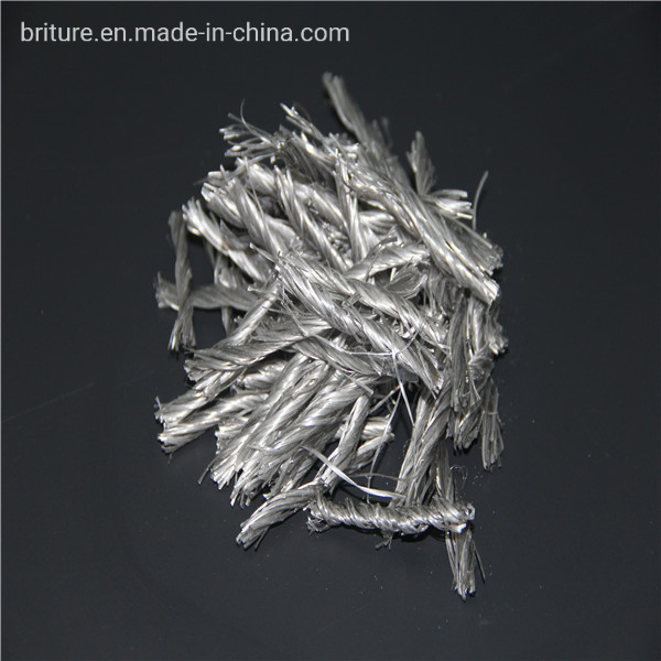 54mm PP Fiber Twist Bunchy PP Fiber for Concrete Reinforcement