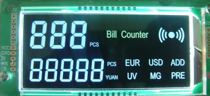 Custom Air Purifier Thermostat Cash Register LCD Module with Driver Spi I2c 8080 Interface