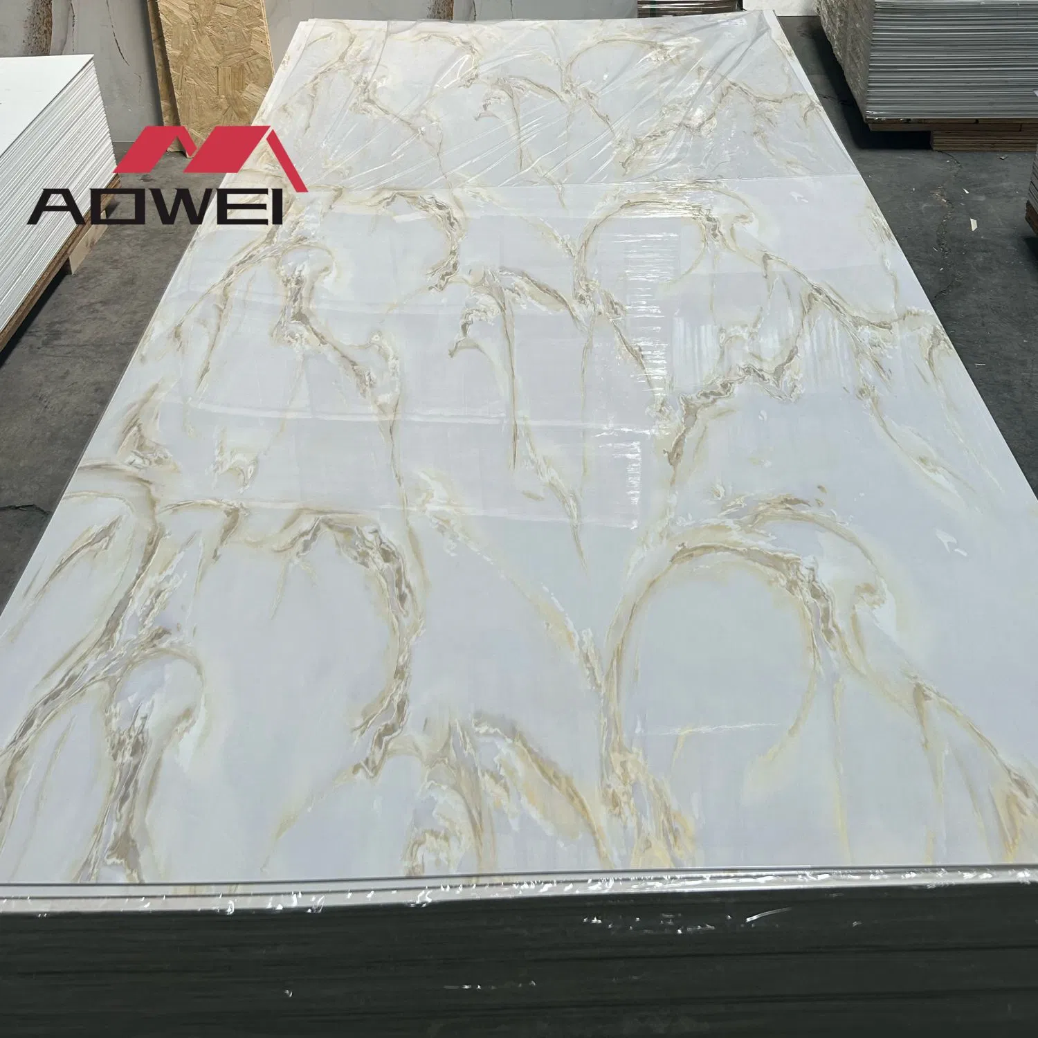 Laminate PVC Marble Sheet for Elegant Interior Design