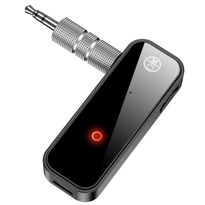 Car Kit C28 Aux 3.5mm Home Audio Handsfree Receiver Transmitter Wireless Adapter with Built-in Battery