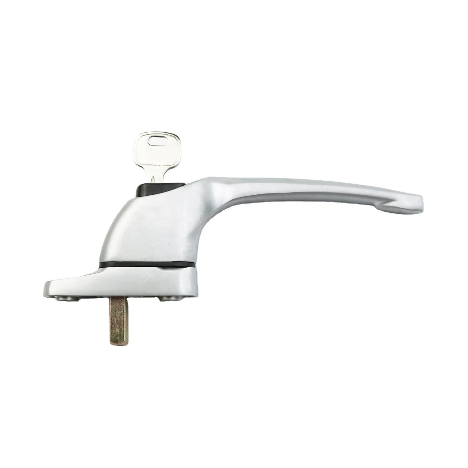 Powder Coating Zinc Alloy European Aluminium Window Handle with Lock