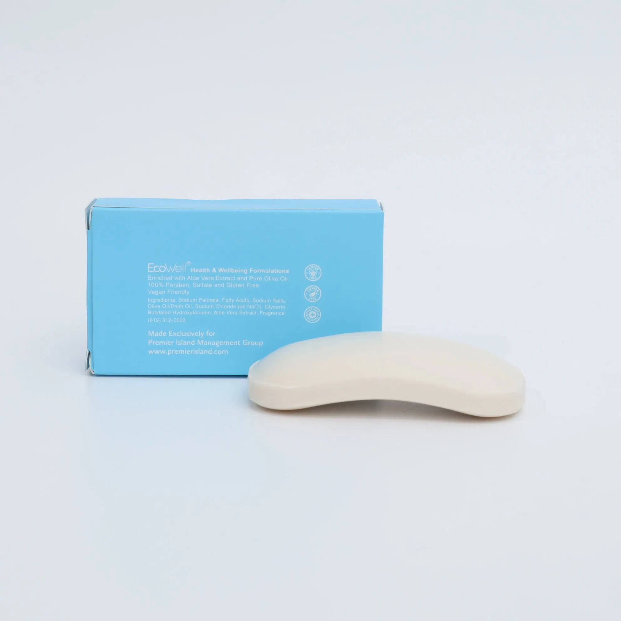 40g Custom Logo Printed Amenities Single-Use Hotel Soap