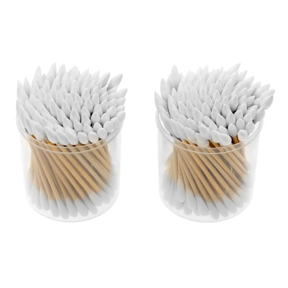 Multifunctional Bamboo Stick Clean Disposable Cotton Swab for Keyboard Crevice Cleaning
