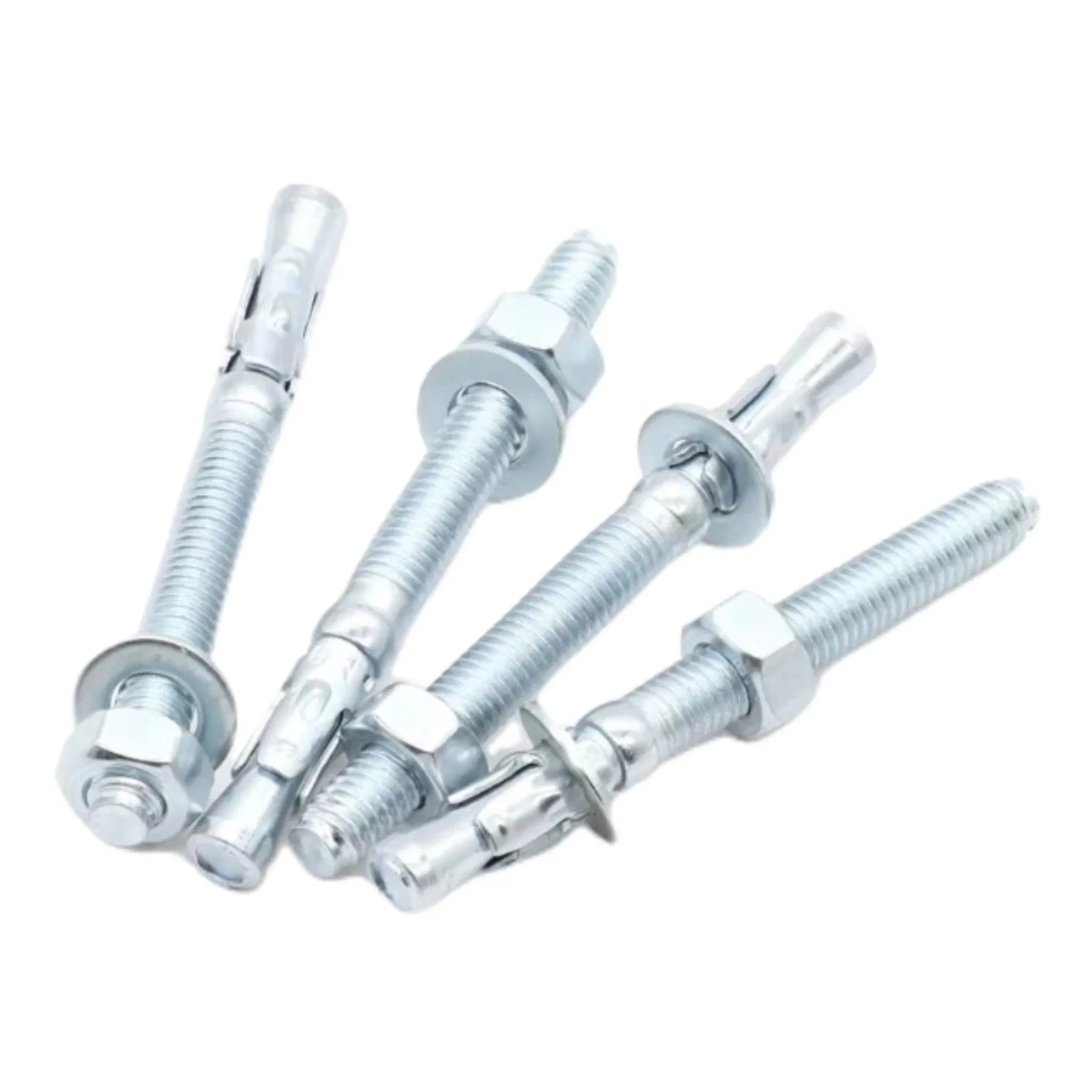 Анкерный болт клиновой с гайкой и шайбой