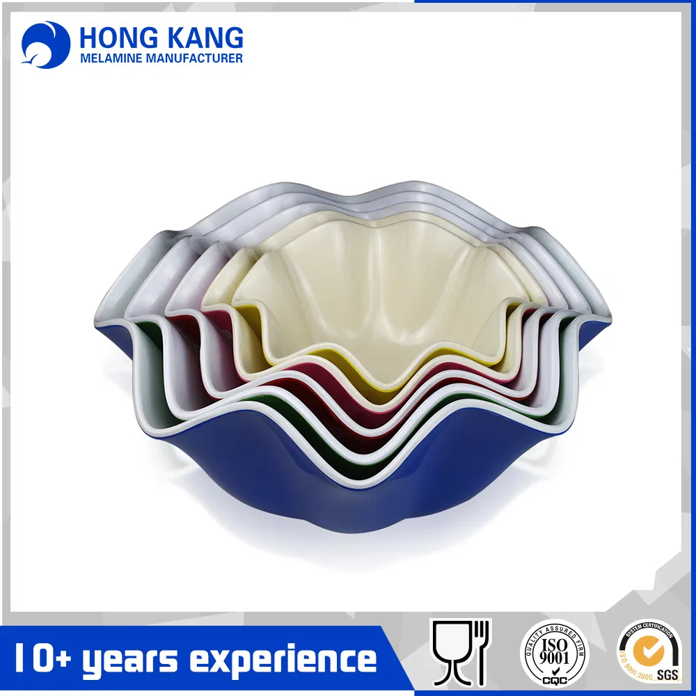 Durable Use Unicolor Melamine Food Container Salad Noodle Bowl