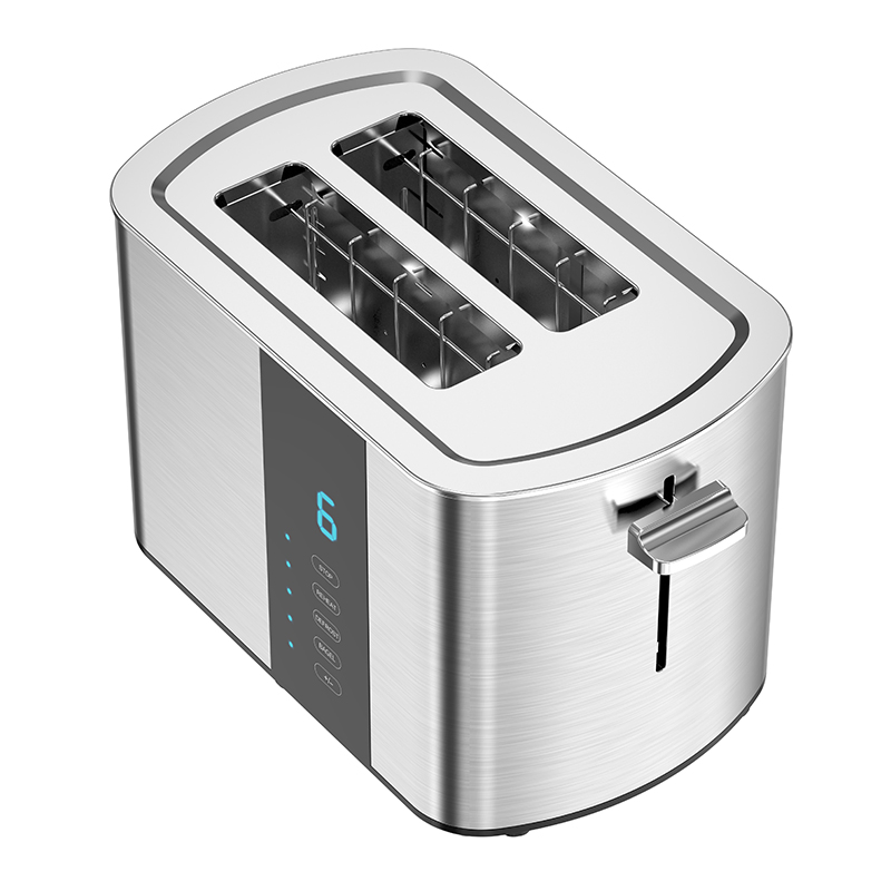 Tenfly 2 Slices Bread Toaster Factory Custom Home Stainless Steel Toaster