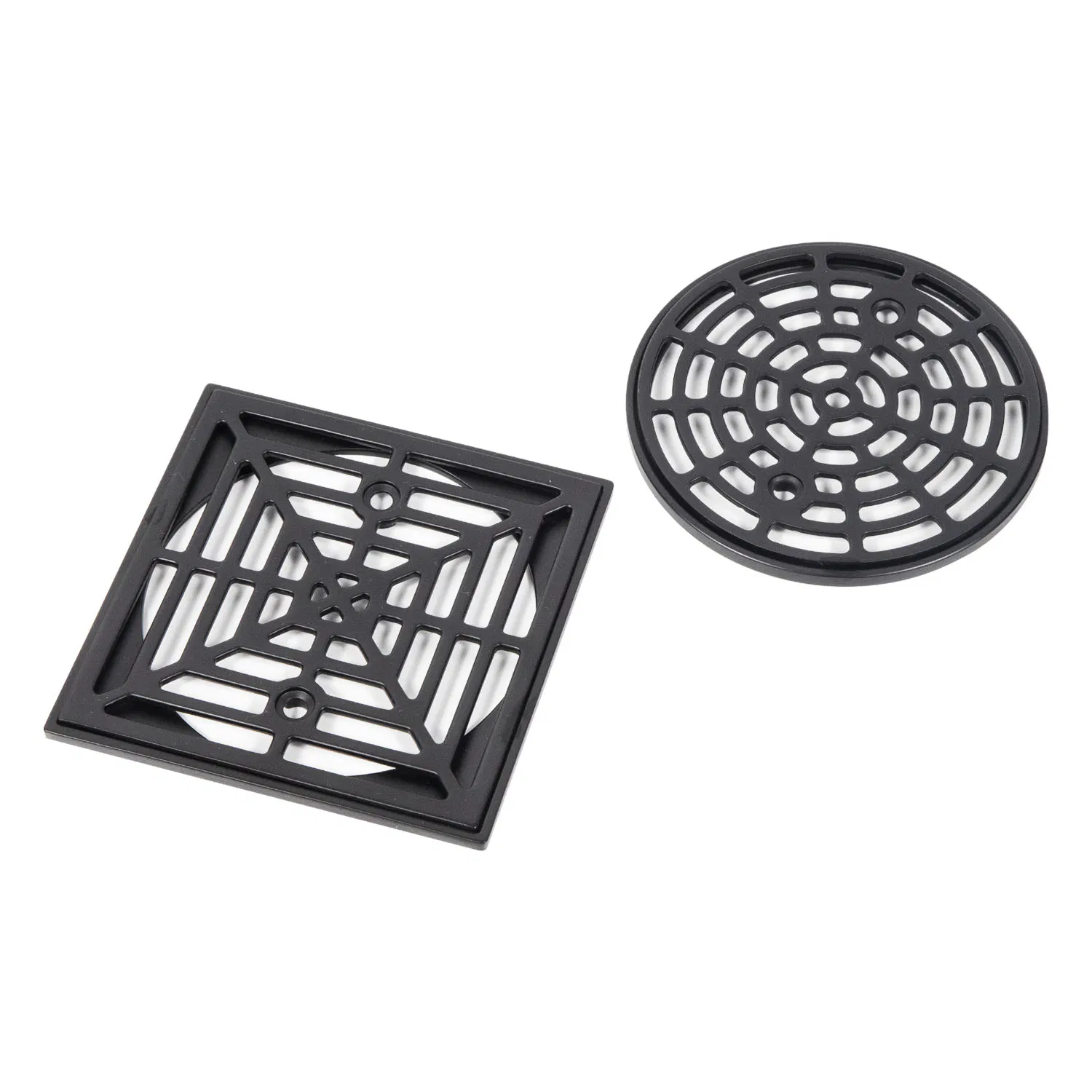 Квадратный душевой трап из цинкового сплава