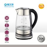 Glass Electric Kettle Free Auto Shut off 304 S/S Material