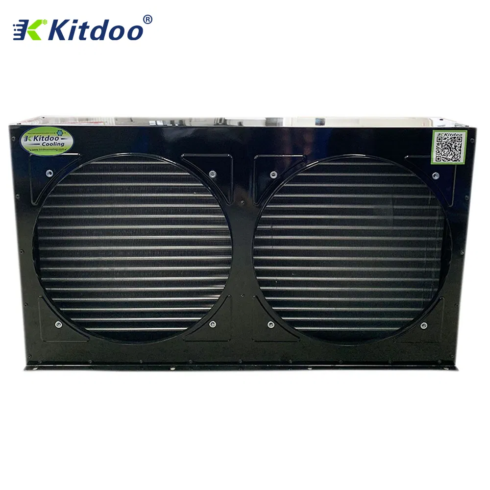 5p Tow Fans 10HP Four Fans Motors Aluminum Fin Condenser for Cold Room