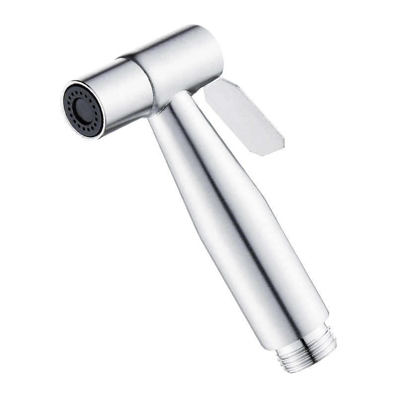 Stainless Steel Handheld Bidet Sprayer Head Brushed Nickel for Feminine Wash