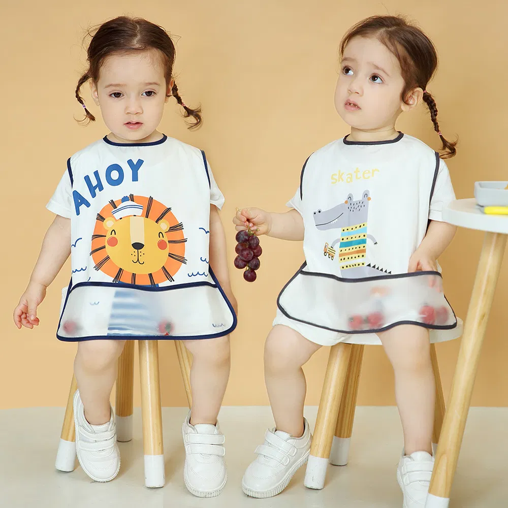 Spring - Summer Thin Baby Bibs, Breathable Waterproof