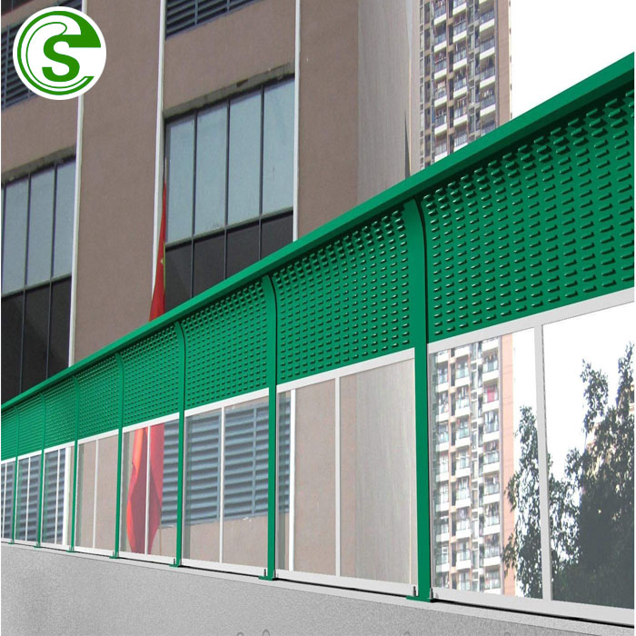 China Noise Barrier Soundproof Fence Panel for Bridge