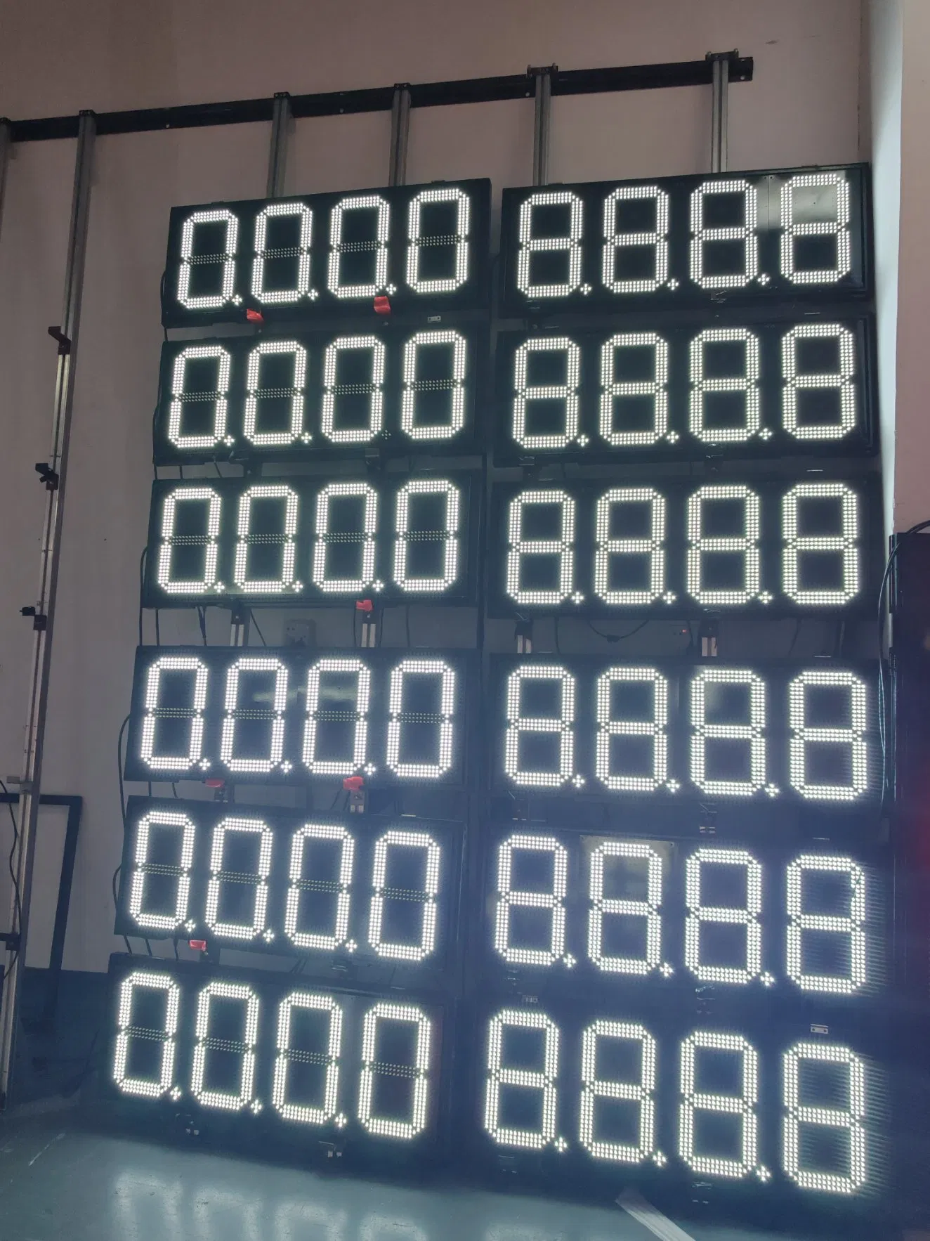 12inch 7 Segment LED Display Petrol Station LED Signs LED Digital Petrol Station Gas Price Displays