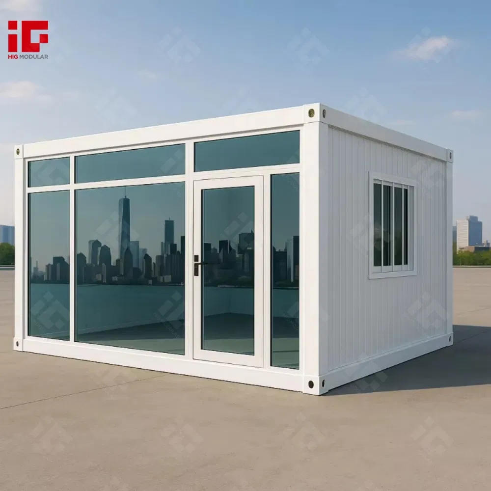 Prefab Modular 20FT Container House with Bathroom Low Price Wholesale Prefab Temporary House Already Built Prefabricated Container House