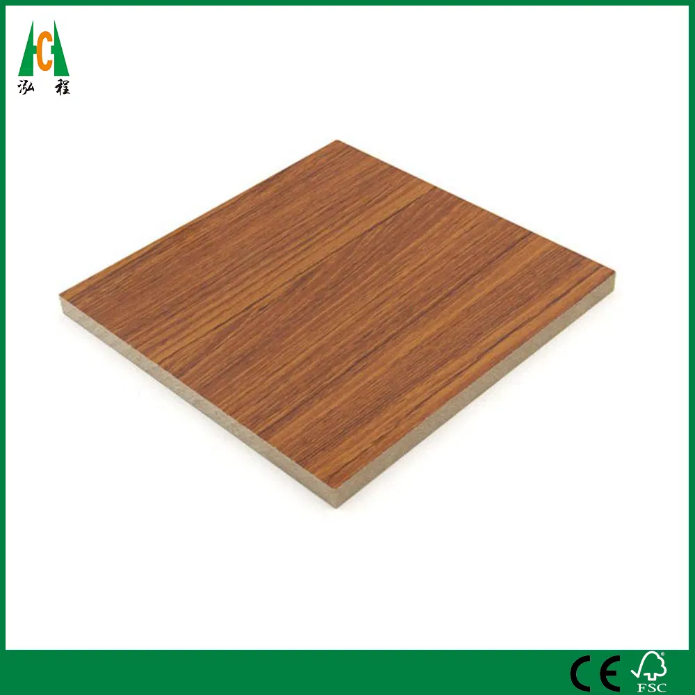 Embossed Melamine Plywood with Wood Grain Color