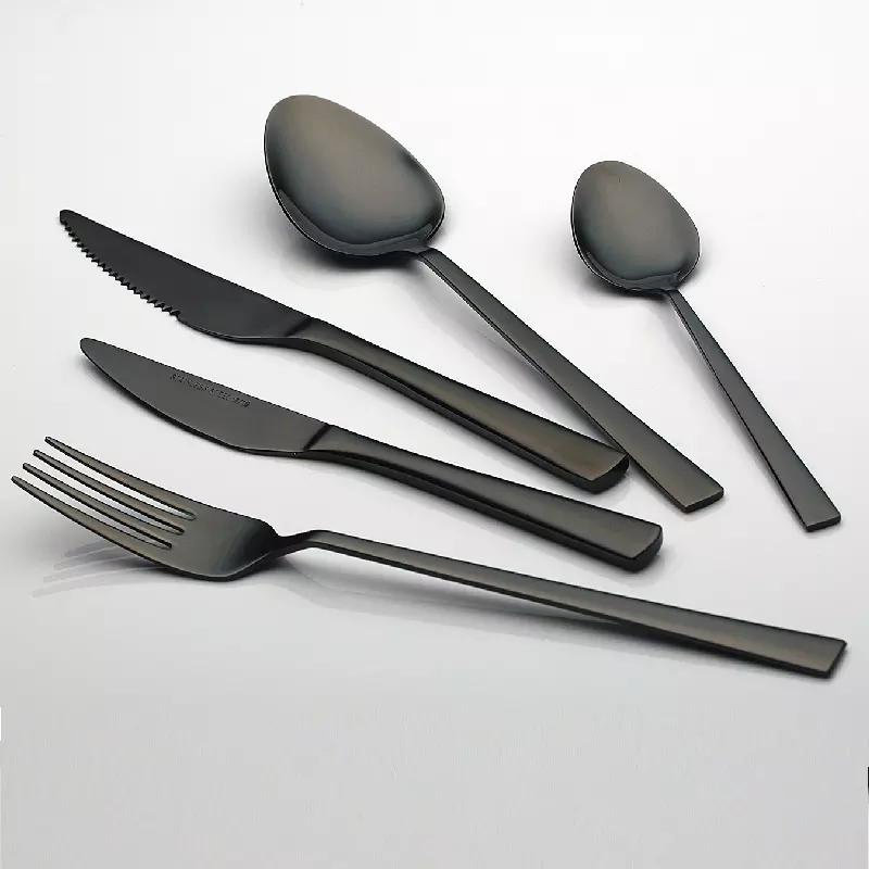 Western Wedding Restaurant Cutlery Sets Silverware Flatware Set