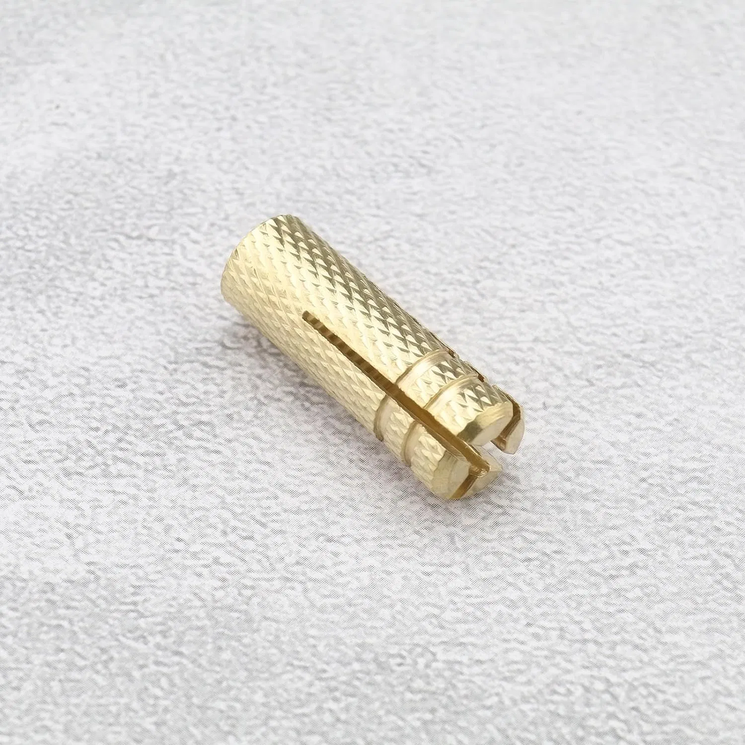 Hardware for Anchoring Into Concrete Solid Bricks Brass Drop in Anchors