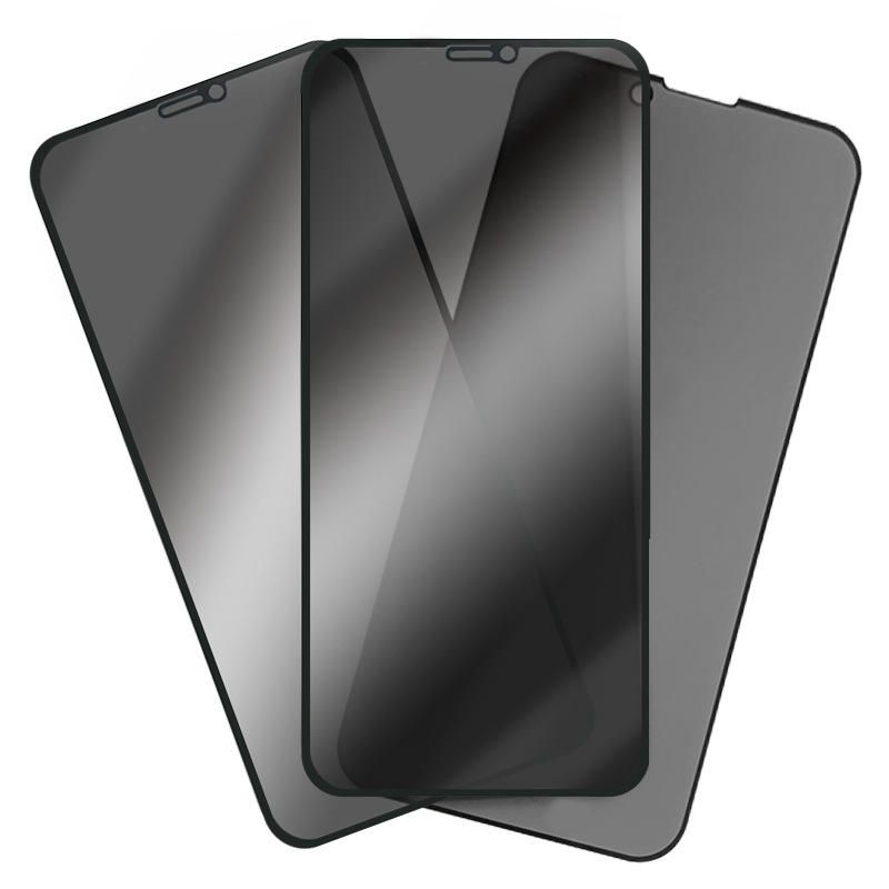 Anti Peep Anti Spy 3D Anti Spy Silk Screen Protector Film Mobile Film for iPhone 6-15 Tempered Glass Screen Protector Privacy