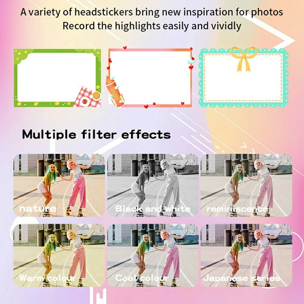 Портативная цифровая камера Lk-003 с IPS-экраном 2.4 дюйма