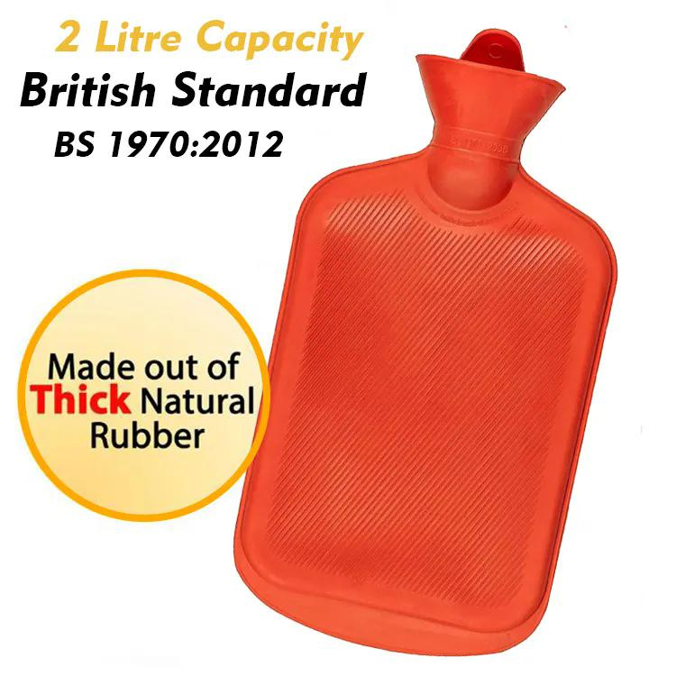 Hot Water Bottle Gift Set Cute Knit 500ml & 2000ml Warmers Hand Warming Hot Water Bag