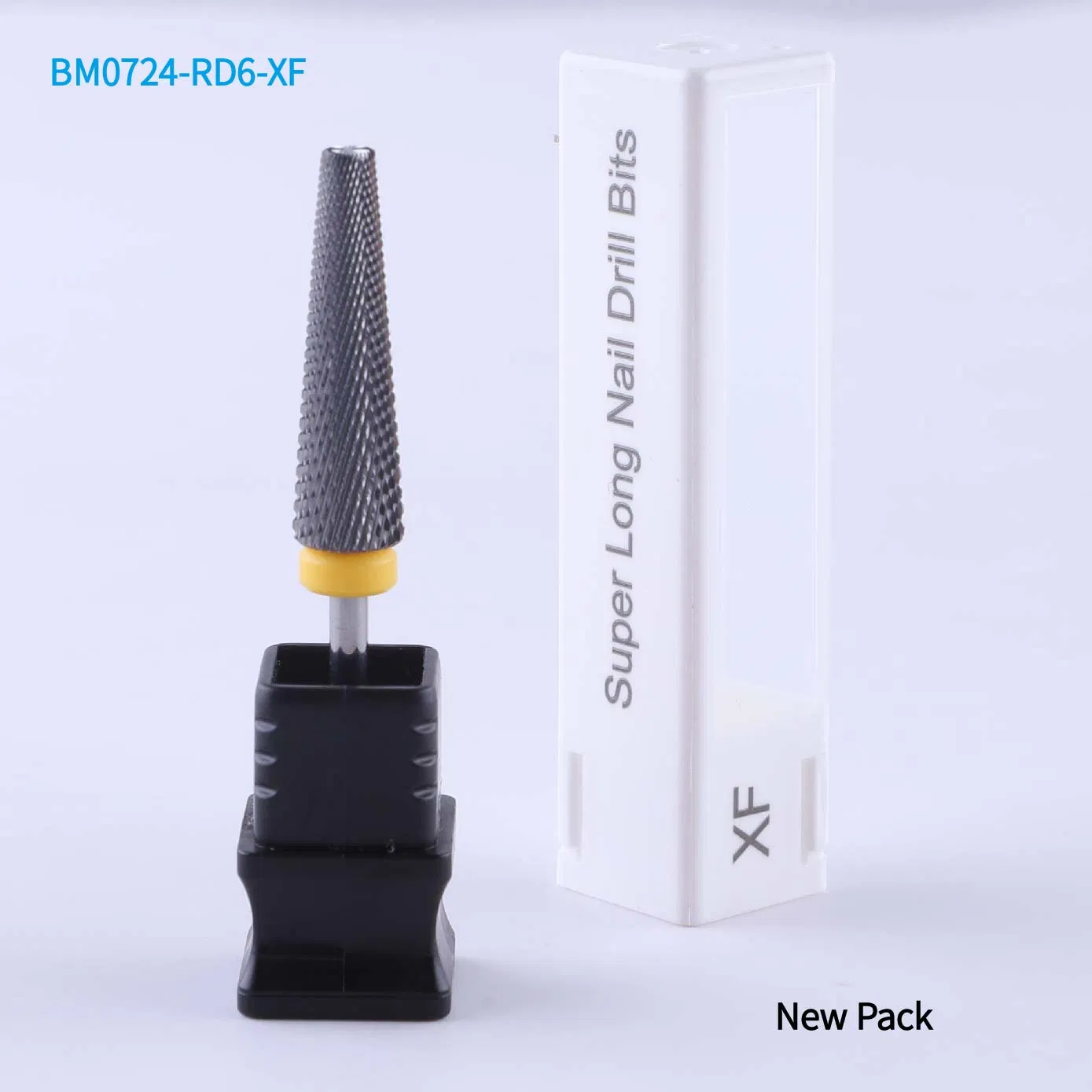2023 New Arrival Super Long 6.8X24taper Barrel Nail Gel Polish Removing Extended Nail Carbide Nail Drill Bit