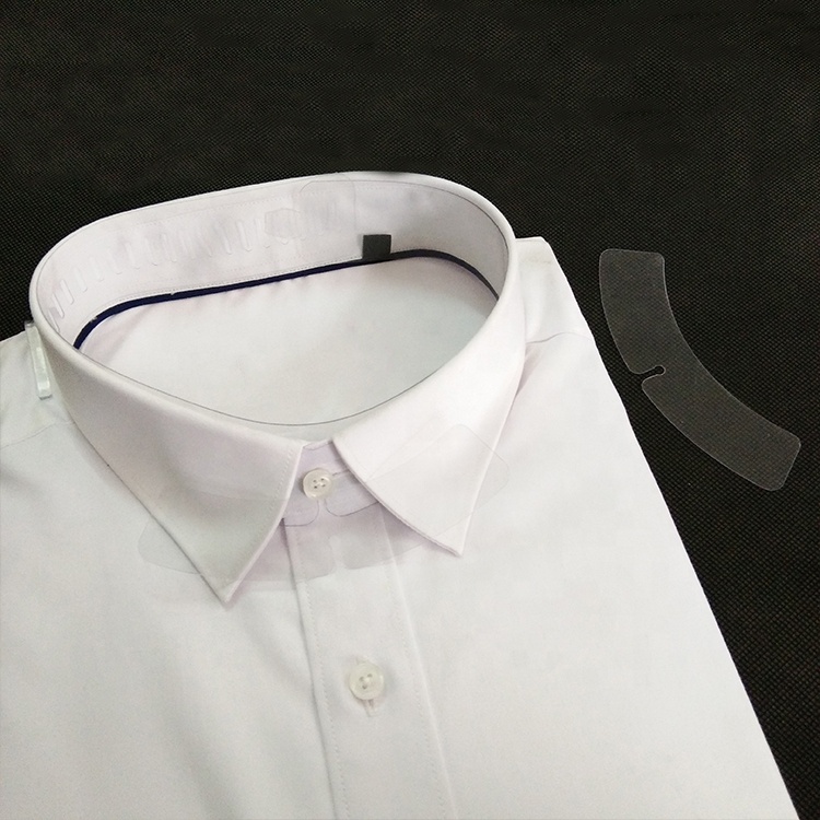 Воротник пластиковый прозрачный для рубашек поло