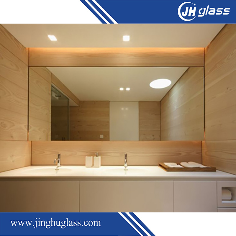 Jh Glass 2mm-10mm Edge Processing Mirror for Bathroom